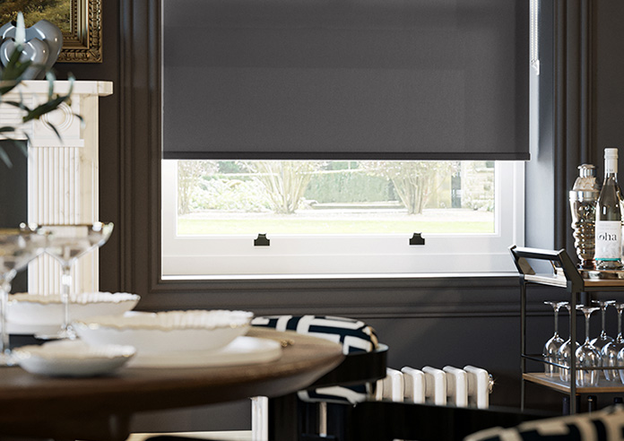 Roma, Obsidian - Twist&Fit Roller Blind - Image 5